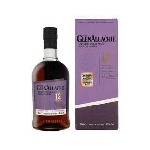 GlenAllachie格兰纳里奇12年威士忌 苏格兰单一麦芽进口洋酒700ml