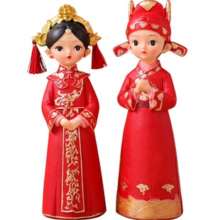 AI建模3d打印真人照片定制婚礼公仔摆件软陶人偶情侣蜡像礼物手办