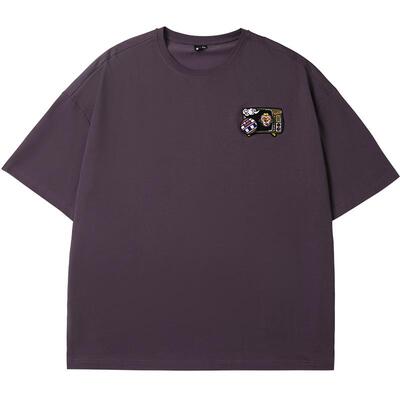 NMAX个性趣味魔术贴短袖T恤