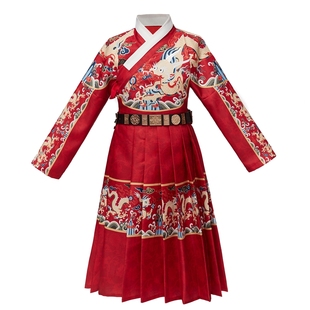 男童汉服中国风男孩古装明制飞鱼服古风童装锦衣卫演出服春秋原创