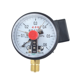 电接点压力表YXC100型高精度压力任意调节上下限控制启动停止信号