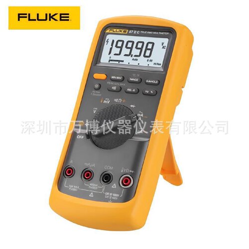 福禄克FLUKE87VC工业用高精度真有效值数字万用表F87VMAX