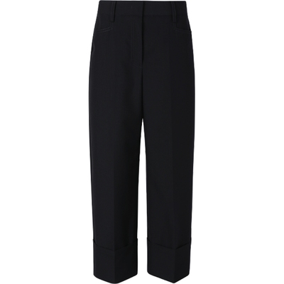 【早春新品】IIIVIVINIKO薇薏蔻羊毛混纺商务通勤直身九分西装裤