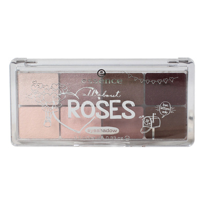 essence8色防水眼影盘玫瑰大地