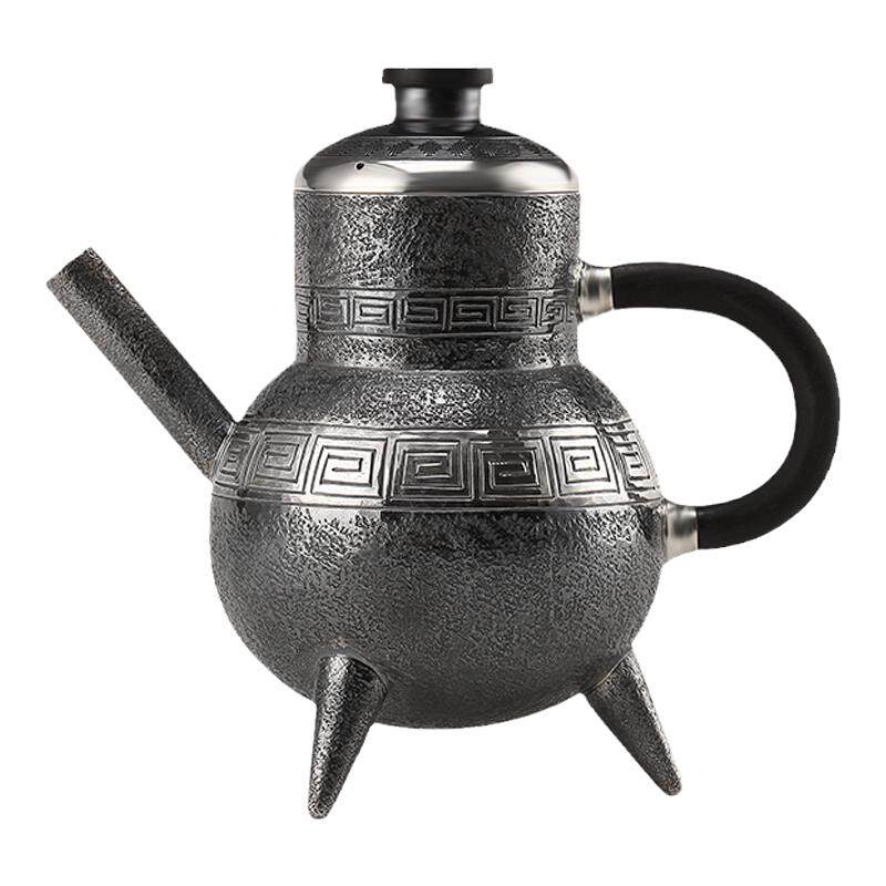青竹堂纯银999泡茶家用小号