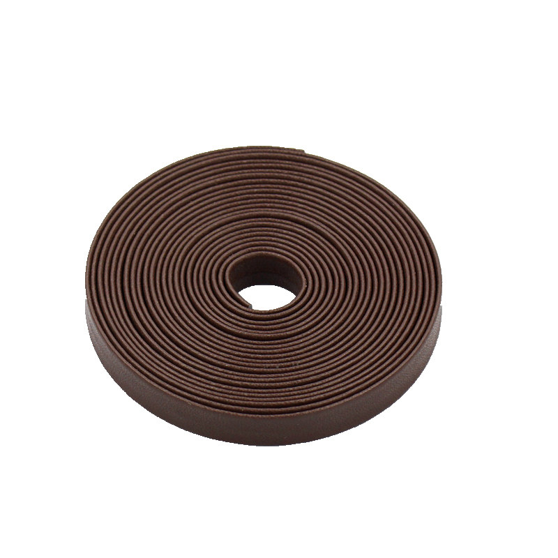 3米一条彩色PU皮条 10mm1公分宽软皮绳DIY手工材料压条服饰箱包边
