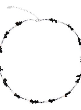 perry冰岛记录项链度假风串珠链