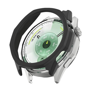 适用于华为gt6手表保护壳智能运动手表华为GT6半包46mm高级感男款gt6 Pro半包镂空PC表壳夏天防摔配件