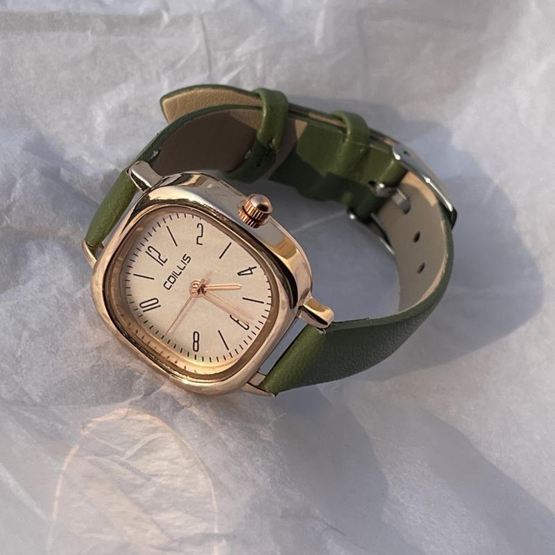 公务员考试手表女款中学生ins学院风小众高级感方形轻奢女生礼物