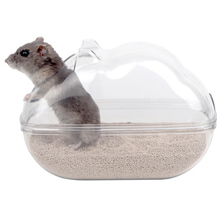 仓鼠厕所盆浴室除臭尿沙金丝熊尿沙盆小宠专用细砂消暑沙垫料用品