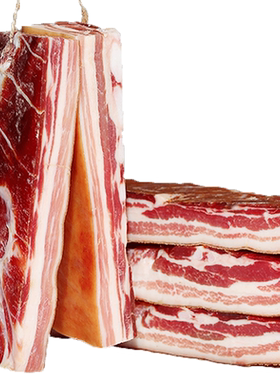 咸肉腌笃鲜食材肥瘦可挑选