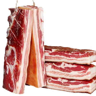 咸肉腌笃鲜食材肥瘦可挑选