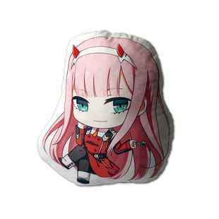 DARLING in the FRANKXX02国家队周边 抱枕公仔动漫礼品包邮