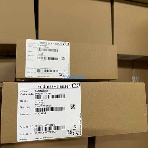 议价恩德斯豪斯EH压力变送器PMC11-AA1U1HBWBJA型号齐全全新现货