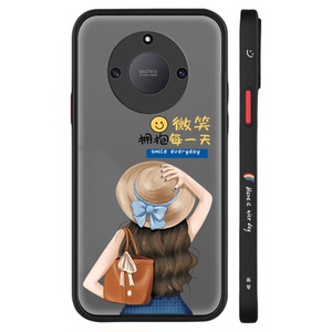 适用荣耀x50机壳潮牌创意女防摔