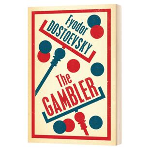 赌徒 英文原版 The Gambler 陀思妥耶夫斯基文集 世界经典名著 Fyodor Dostoevsky 卡拉马佐夫兄弟死屋手记罪与罚作者进口英语书籍