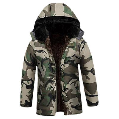 男士老式棉袄棉衣加绒加厚冬季