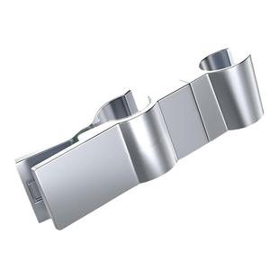 万能花洒固定神器免打孔支架淋浴喷头升降杆配件可调节夹子式卡扣