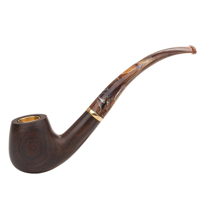 男士实木过滤烟袋三用型铜锅款