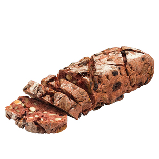 奈时 黑麦红酒蔓越莓坚果核桃乡村硬欧包健身代餐即食坚果面包