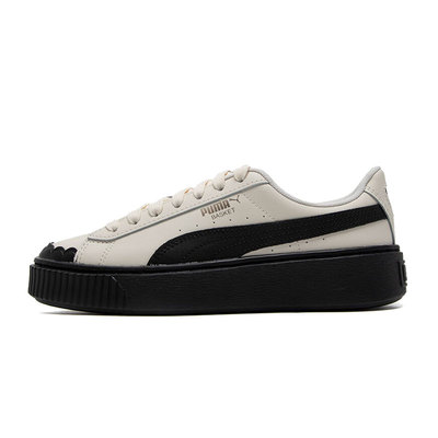 【自营】PUMA彪马女子Basket Platform Scallop休闲鞋39725001