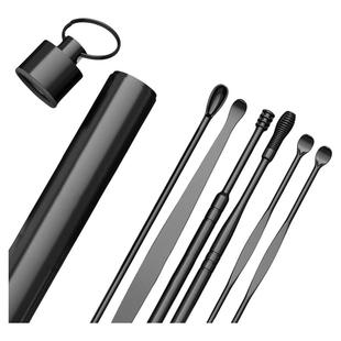 掏耳朵神器新款挖耳勺掏耳勺采耳工具专业套装带收纳桶耳挖发光