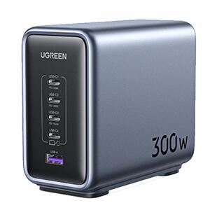 【国家3C认证】绿联200W氮化镓充电器PD快充头适用苹果华为iPhone手机笔记本电脑平板多口快充插头桌面充电站