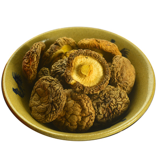 福建土特产古田香菇农家干货 椴木大花菇250g去菇脚