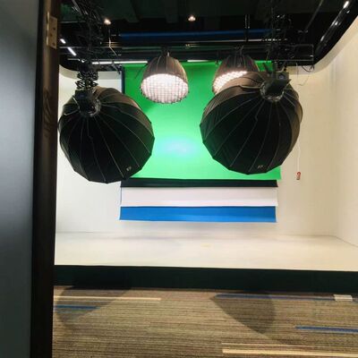 加厚天花路轨4轨4吊摄影棚吊轨灯架演播室轨道灯架，恒力铰链