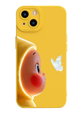 蝴蝶星星人手机壳适用iPhone17pro max镜面苹果16pro补妆镜1312可爱OPPOReno14卡通三星S25华为P80VIVO小米15