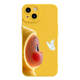 蝴蝶星星人手机壳适用iPhone17pro max镜面苹果16pro补妆镜1312可爱OPPOReno14卡通三星S25华为P80VIVO小米15