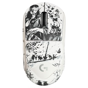 鼠标防滑贴适用罗技gpw2代狗屁王二金刚版一34鹰眼迈从A7PRO贴纸