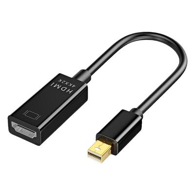 分创者 minidp转hdmi转换器接头4K高清笔记本连接显示器投影仪雷电线适用苹果macbook/surface电脑小dp转hdni