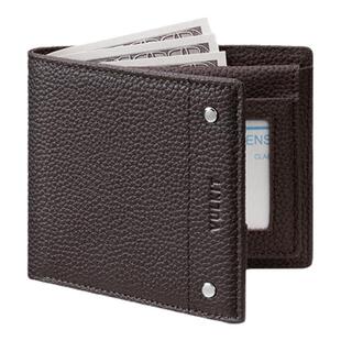 Vulkit防盗刷超薄真皮钱包出国留学旅行多功能收纳证件包卡包一体