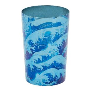 TITANER北斗作钛杯纯钛双层无盖直饮270ml健康沏茶咖啡水杯彩钛