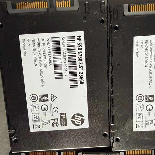 议价惠普 S750 2.5英寸 256G固态硬盘 成色不错！单拍维修