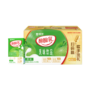 推荐酸酸乳营养乳味饮品原味250ml×24包 7月上旬生产