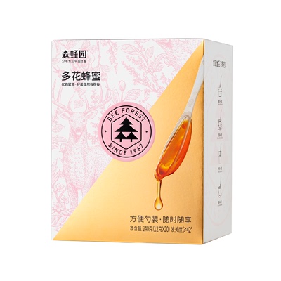 森蜂园百花蜜呈膏状240g