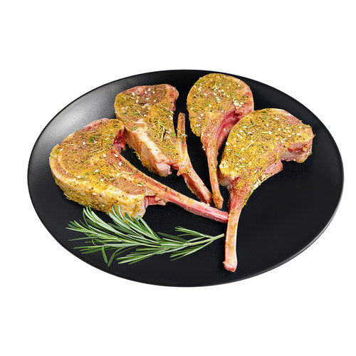 【顺丰】萌佳萌法式小羊排调味羔羊肋排段生鲜调理羊肉腌制冷冻