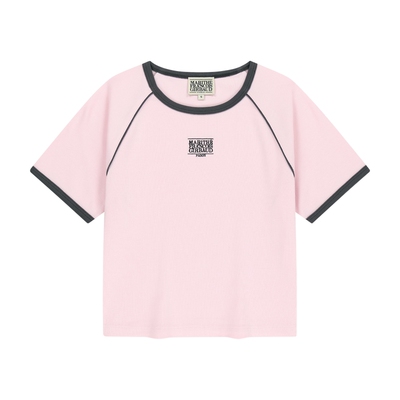 MARITHE女士小经典LOGO修身T恤