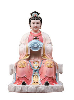 陶瓷眼光娘娘像眼光圣母明目元君