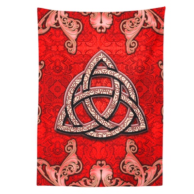 凯尔特结竖版挂布背景布复古挂毯网红墙布民宿工作室装饰布Celtic