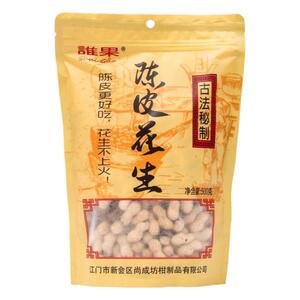 谁果新会陈皮花生500g