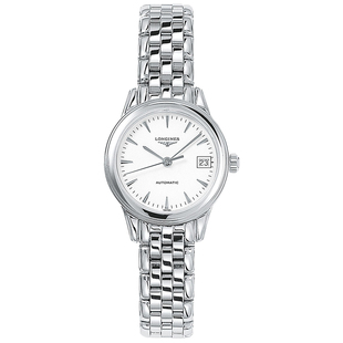 Longines浪琴 官方正品旗舰军旗系列女士机械表瑞士手表女腕表
