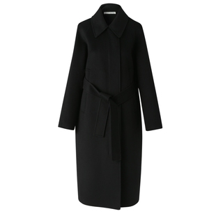 IIIVIVINIKO“羊毛羊绒混纺”双面呢长毛呢大衣外套女M349026113D