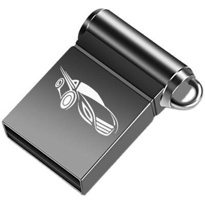 车载小u盘64g32g16g黑板防撞迷你隐形小巧听歌 v盘广场舞音箱音响