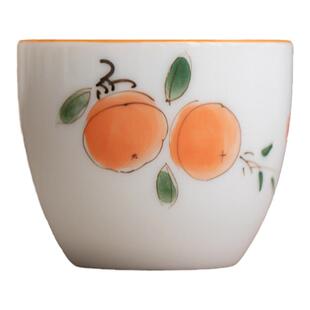 清库存品茗杯家用大号喝茶杯子功夫茶具茶杯单个主人杯茶盏单杯