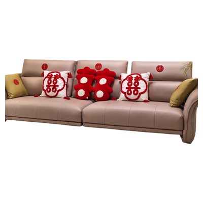 婚房布置沙发背景墙装饰套装