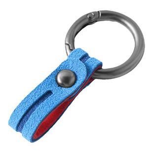 适用宝马钥匙扣男士女高端钥匙圈3系gt5系X1X3X5翻毛皮车钥匙挂件