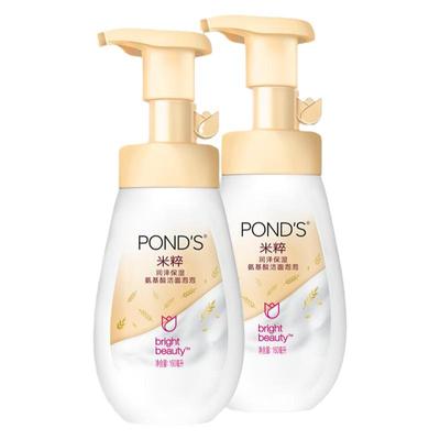 屈臣氏旁氏米粹润泽泡泡温和清洁